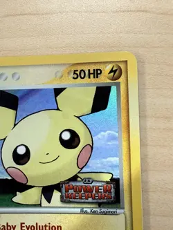 Pokemon TCG EX Power Keepers Pichu #21/108 Stamped Reverse Holo Near Mint - Image 2