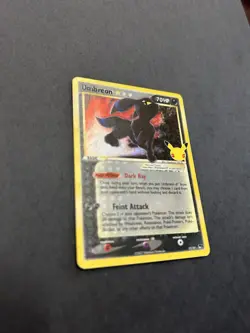 Umbreon Gold Star 17/17 Celebrations: Classic Collection Holo Pokemon English NM - Image 5