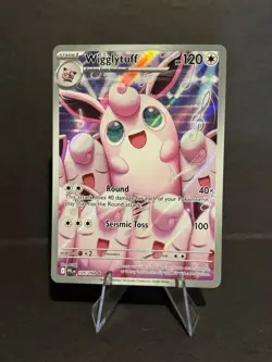 Wigglytuff 105/094 Pokemon Phantasmal Flames - Near Mint Illustration Rare - Image 2