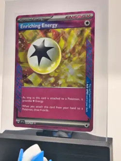 2024 Pokemon TCG Surging Sparks Enriching Energy 191/191 Ace Spec Rare NM - Image 3
