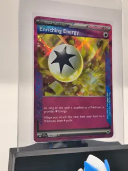 2024 Pokemon TCG Surging Sparks Enriching Energy 191/191 Ace Spec Rare NM - Image 4