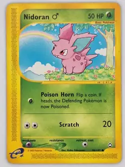 Nidoran 96/147 Pokemon - Aquapolis HP - Image 1
