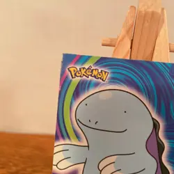 Topps Pokemon Johto Series 1 -- Quagsire #195 -- Blue Label -- Non Holo - Image 3