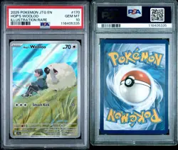 Hop's Wooloo Illustration Rare PSA 10 Pokemon Journey Together 170/159 - Image 3