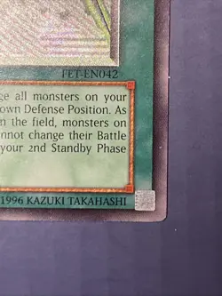 Yugioh Swords of Concealing Light FET-EN042 Ultimate Rare Unlimited LP/MP - Image 4