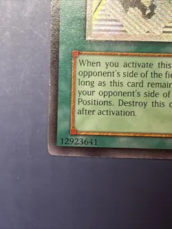 Yugioh Swords of Concealing Light FET-EN042 Ultimate Rare Unlimited LP/MP - Image 5