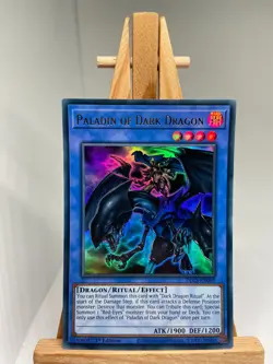Paladin Of Dark Dragon - Gold Ultra Rare 1st Edition DLCS-EN069 - NM - YuGiOh - Image 1