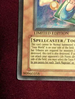Toon Dark Magician Girl. SP2-EN002. Ultra Rare. Limited Edition. Yu-Gi-Oh! - Image 4
