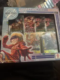 One Piece TCG Illustration Box Vol. 3 English Version Sealed New - Image 1