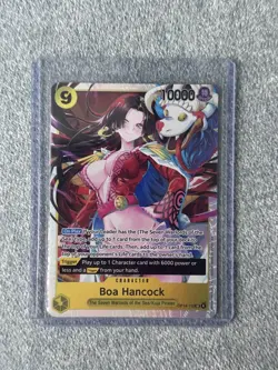 English One Piece CCG Boa Hancock SR OP14-112 The Azure Sea's Seven - Image 1