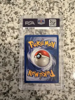 Pokemon TCG Base Set Charizard Holo Rare Card 1999 Unlimited, PSA 5 - Image 2