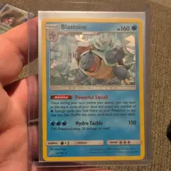 Blastoise 25/181 Team Up Exclusive Cracked Ice Holo Pokemon Card - Image 1