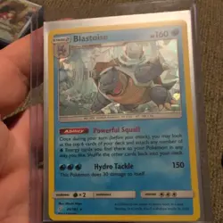 Blastoise 25/181 Team Up Exclusive Cracked Ice Holo Pokemon Card - Image 2