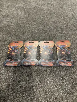 4 X Roblox Fisch Trading Card Booster Pack Factory Sealed - Image 1