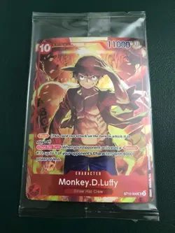 Monkey.D.Luffy (Treasure Booster Set) ST10-006 One Piece Promotion Cards Foil - Image 1