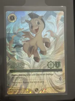 Lorcana Pegasus DLC Richmond Promo Card 1/C2 Foil - Hercules Gift 🔥 - Image 1