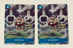 One Piece CS 2023 Sentomaru Championship Gold Cards (2x) 007 Celebration Pack - Image 1