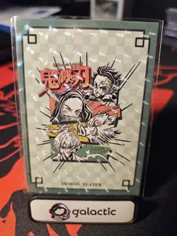 Akaza Hakuji GMZR-QR-07 Demon Slayer Trading Card - Image 2