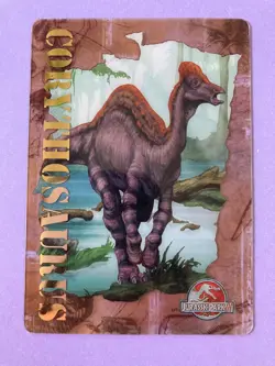 Corythosaurus Jurassic Park III (Meiji Promo) No. 11 Trading Card Japanese F/S - Image 1