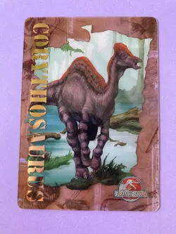 Corythosaurus Jurassic Park III (Meiji Promo) No. 11 Trading Card Japanese F/S - Image 3
