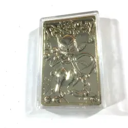Mewtwo 23k Gold Plated Pokemon Trading Card 1999 - Image 2