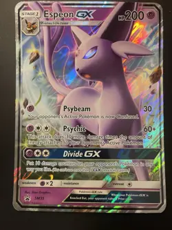 ESPEON GX - SM35 - OVERSIZED - SM Black Star Promo - Pokemon Card - LP d1 - Image 1