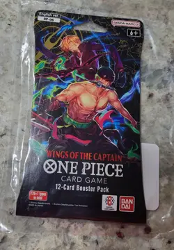 Wings of The Captain Booster Pack One Piece Card Game OP-06 English Sealed OP6 - Image 1