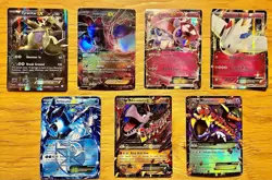 Pokemon TCG Mega Ex Full Art Holo Card Set of 7 NM/M Ultra Rare - Image 1