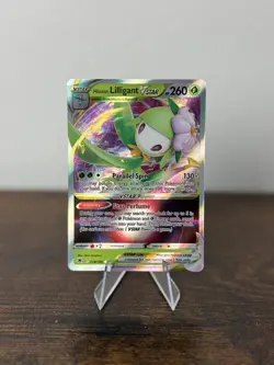 Hisuian Lilligant VSTAR Holo Card 018/189 Astral Radiance Pokemon Card - Image 1