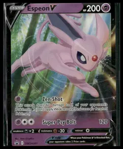 Espeon V #SWSH201 Sword & Shield Promo Cards NM - Image 1