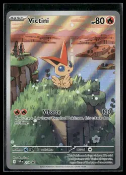 Victini #208 Scarlet & Violet Promo Cards NM - Image 1