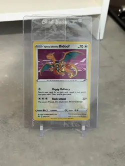 Special Delivery Bidoof - SWSH: Sword & Shield Promo Cards (SWSD) SEALED - Image 1