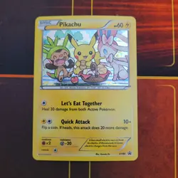 Pokemon Pikachu TCG XY95 XY Black Star Promo Holo Card 12 - Image 1