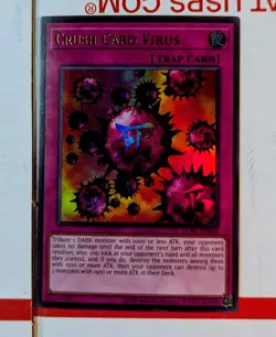Yugioh Crush Card Virus LCKC-EN046 Ultra Rare Unlimited - Image 1