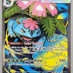 Pokemon TCG Card - Mega Venusaur ex 155/132 Ultra Rare | 2025 Mega Evolutions - Image 3
