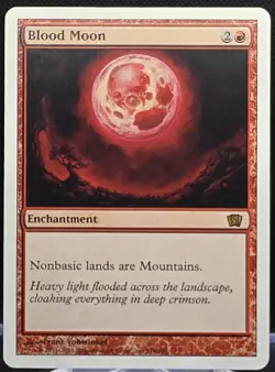 Blood Moon - 8th Edition Regular Rare NM - Image 1