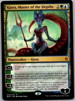 Kiora, Master of the Depths - Battle for Zendikar (213) NM [BFZ] - Image 1