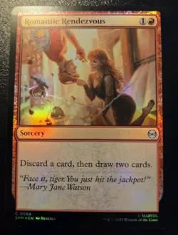 Romantic Rendezvous 0086 Foil Common Spider-Man Magic: The Gathering - Image 1