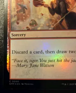 Romantic Rendezvous 0086 Foil Common Spider-Man Magic: The Gathering - Image 4