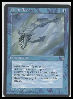 Mystic Remora - Ice Age (1995) | MTG Vintage Enchantment | Regular - Image 1