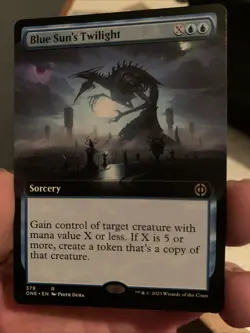 Blue Sun's Twilight SHOWCASE / Magic MTG / Phyrexia All Will Be One - NM - Image 1