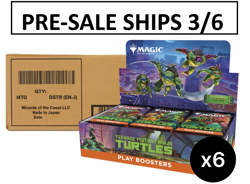 Magic: The Gathering TMNT Play Booster Box Case PRESALE SHIPS 3/6/26 - Image 1