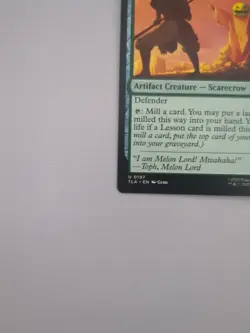 MTG Avatar TLA U 0197 Sparring Dummy - Image 4
