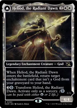 Heliod the Radiant Dawn Showcase March Of The Machine MTG NM 293 - Image 1