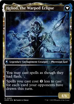 Heliod the Radiant Dawn Showcase March Of The Machine MTG NM 293 - Image 2
