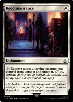 Reconnaissance Universes Beyond Assassins Creed MTG NM Magic the Gathering 82 - Image 1