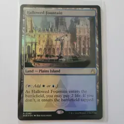 Hallowed Fountain Ravnica Remastered 280 Foil LP MTG Magic the Gathering - Image 1