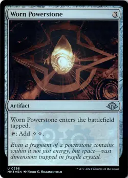 Worn Powerstone Modern Horizons 3 Foil NM Magic MTG U 298 - Image 1
