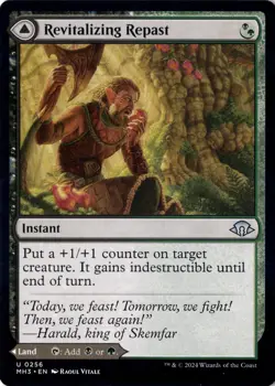 Revitalizing Repast Modern Horizons 3 Normal NM Magic MTG U 256 - Image 1