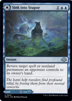 Sink into Stupor Modern Horizons 3 Normal NM Magic MTG U 241 - Image 1